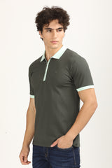 Zip-Up Smart Polo