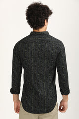 Smart Casual Premium Cotton Printed Shirt