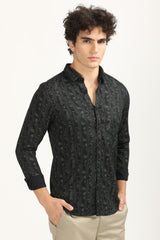 Smart Casual Premium Cotton Printed Shirt