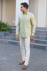Gentle Green Premium Cotton Shirt