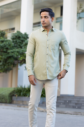 Gentle Green Premium Cotton Shirt