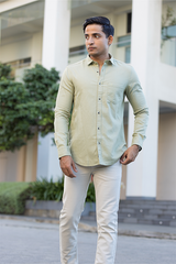 Gentle Green Premium Cotton Shirt