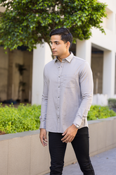 Grey Premium Cotton Shirt