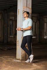 Dark Pista Shoulder Drop T-Shirt