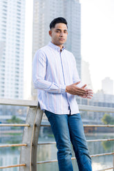 Smart Casual Stripe Shirt