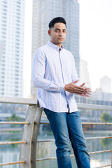 Smart Casual Stripe Shirt