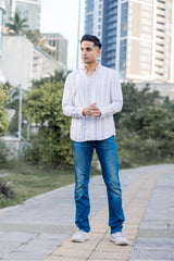Smart Casual Stripe Shirt