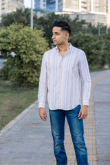Smart Casual Stripe Shirt