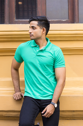 Emerald Green Slim Fit Polo T-Shirt