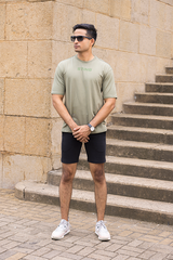 Golf Green Shoulder Drop T-Shirt