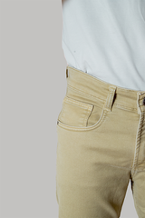 Light Khaki Slim Fit Jeans