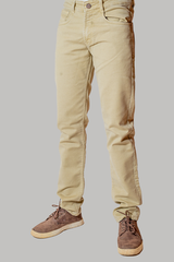 Light Khaki Slim Fit Jeans