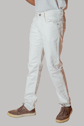 White Slim Fit Jeans