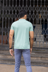 Pista Slim Fit Chevron Polo T-Shirt
