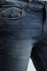 Blue Twill Classic Indigo Jeans - SB3026 J-35 N