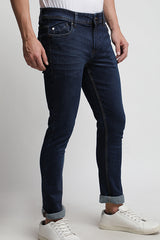 Blue Twill Classic Indigo Jeans - SB3026 J-42 N