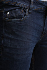Blue Twill Classic Indigo Jeans - SB3026 J-42 N