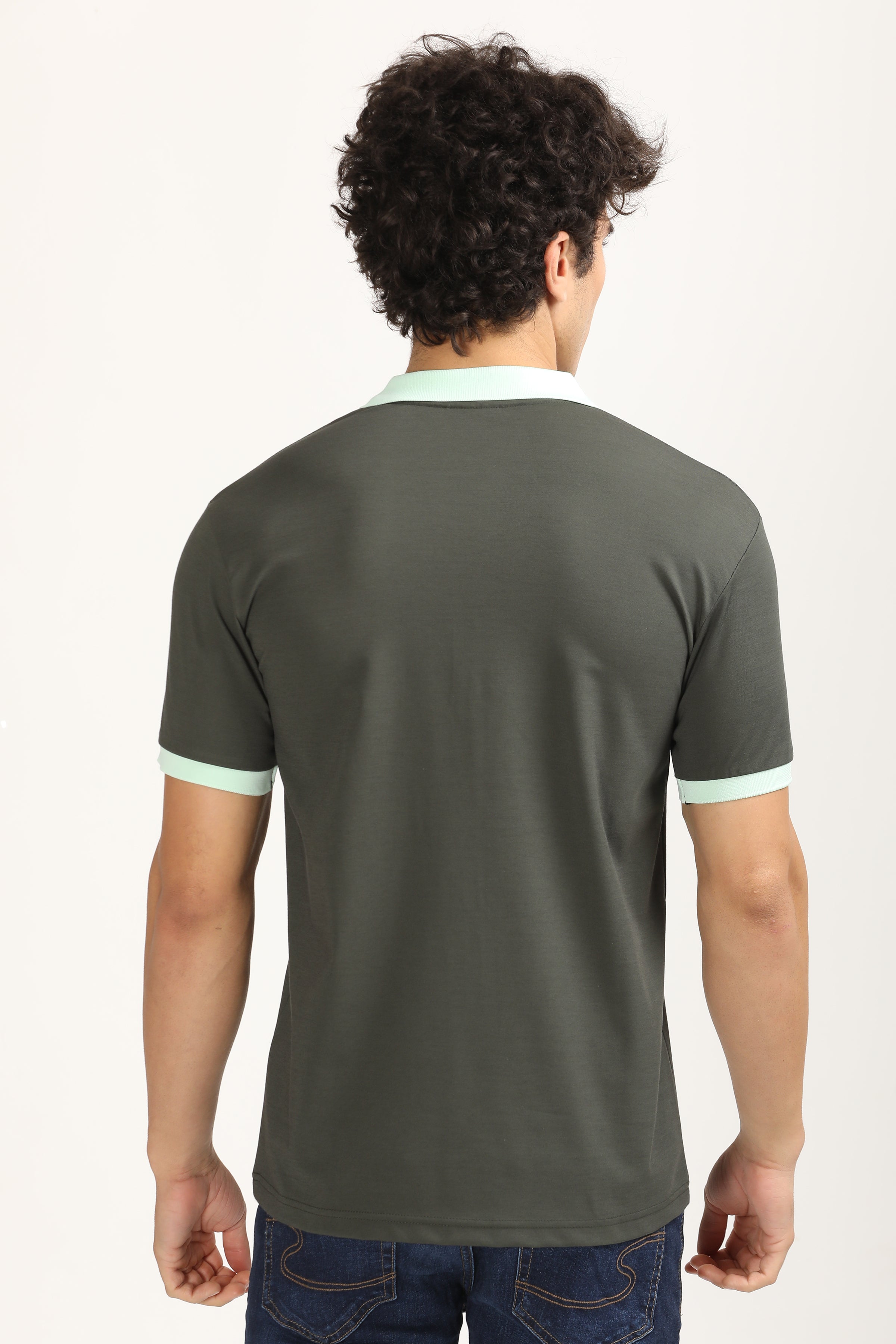Zip-Up Smart Polo