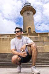 Cement Shoulder Drop T-Shirt