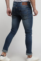 Blue Twill Classic Indigo Jeans - SB3026 J-35 N