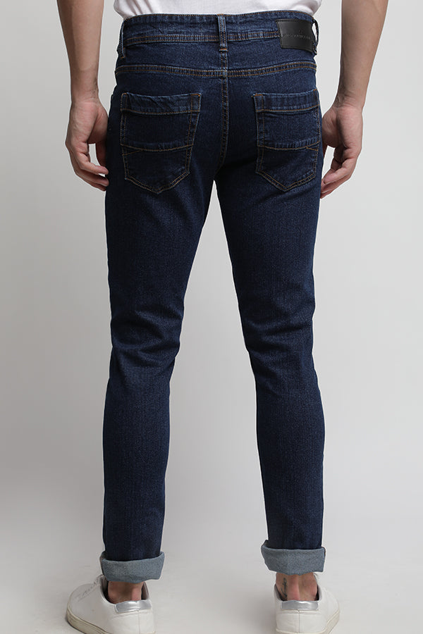 Blue Twill Classic Indigo Jeans - SB3026 J-41 N
