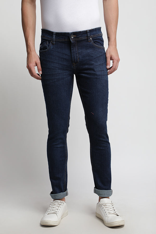Blue Twill Classic Indigo Jeans - SB3026 J-42 N